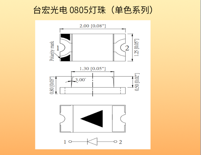 0805灯珠，0805灯珠功率，0805灯珠尺寸，0805灯珠规格书，尽在0805灯珠厂家台宏光电